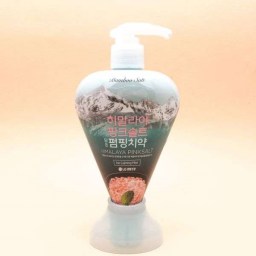 Зубная паста с розовой солью. Освежающая мята Perioe Bamboo Toothpaste Ice Calming Mint  285 г