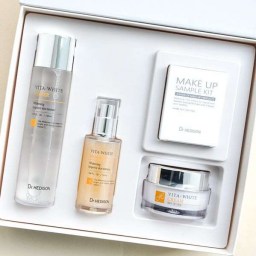 Подарочный набор c  комплексом витаминов Dr.Hedison Vita-White 3 предмета +миниатюры 3 шт