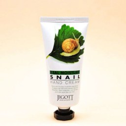 Крем для рук с муцином улитки JIGOTT Real Moisture Shail Hand Cream 100 мл