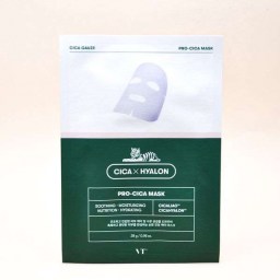 Увлажняющая маска – салфетка на основе центеллы азиатской Vt Pro Cica Mask 28 г
