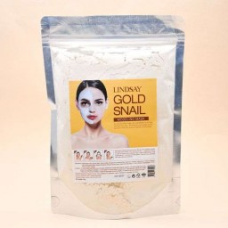 Альгинатная маска с золотом и муцином улитки Lindsay Gold Snail Modeling Mask 240 г