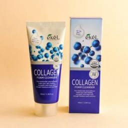 Пека для умывания с коллагеном Ekel Collagen Foam Cleanser 100 мл