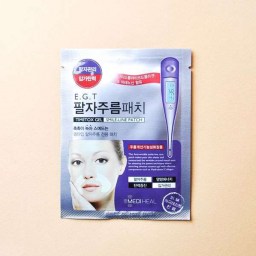 Патчи для носогубных складок  Mediheal E.G.T Timetox Gel Smile Line Patch 1шт.