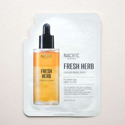 Тканевая маска с травяными экстрактами Nacific Fresh Herb Origin Mask Pack 27 г