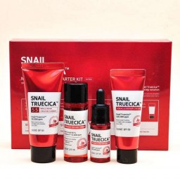 Набор миниатюр c муцином улитки Some by mi Snail Truecica Miracle Repair Starter kit 4 предмета